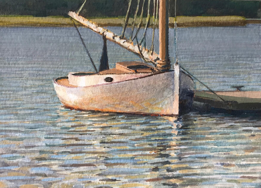 Gouache Painting on Paper
