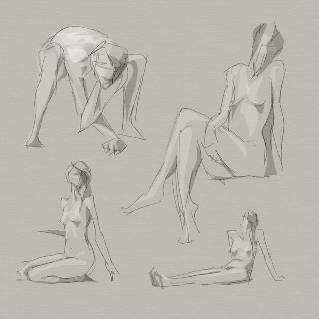 Figure Drawing (Digital)